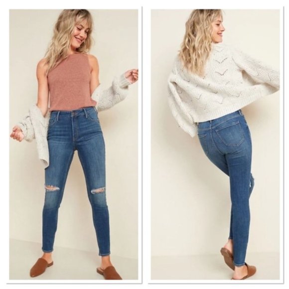 Old Navy Denim - Old Navy Rockstar Super Skinny High Rise Jeans NWT